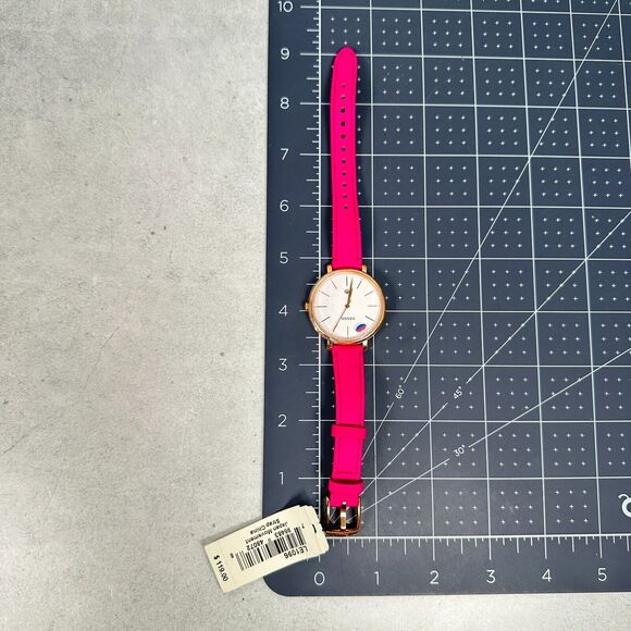 Fossil Watch 35mm Limited Edition Curator Series Rainbow Lips Pride New Battery - Picture 12 of 12